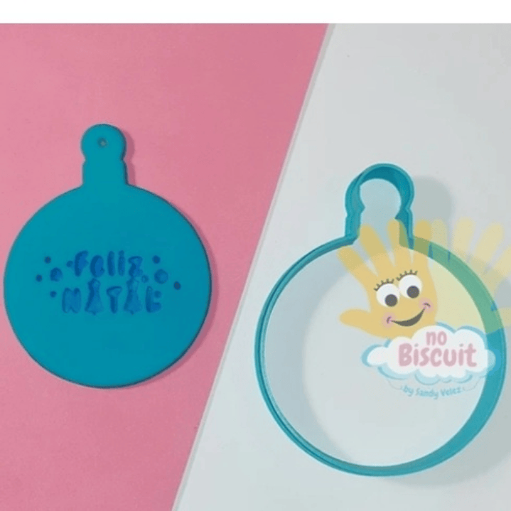 Cortador Bola de Natal p/ pendurar 1