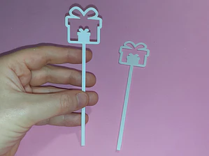 Clips para foto - presente