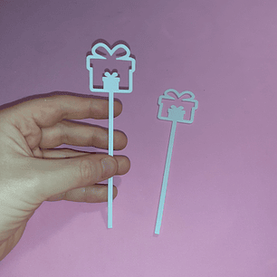 Clips para foto - presente