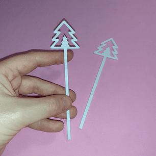 Clips para foto - árvore de natal