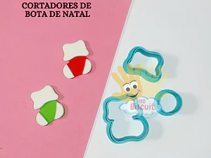 Cortadores Bota de Natal