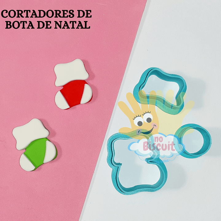 Cortador Bota de Natal 1