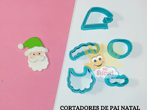 Cortadores Cabeça Pai Natal
