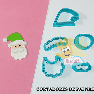 Cortador Cabeça Pai Natal