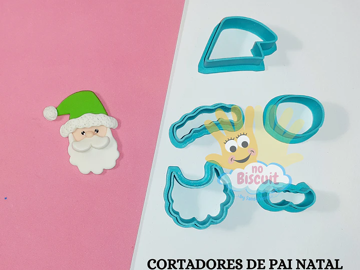 Cortadores Cabeça Pai Natal 1