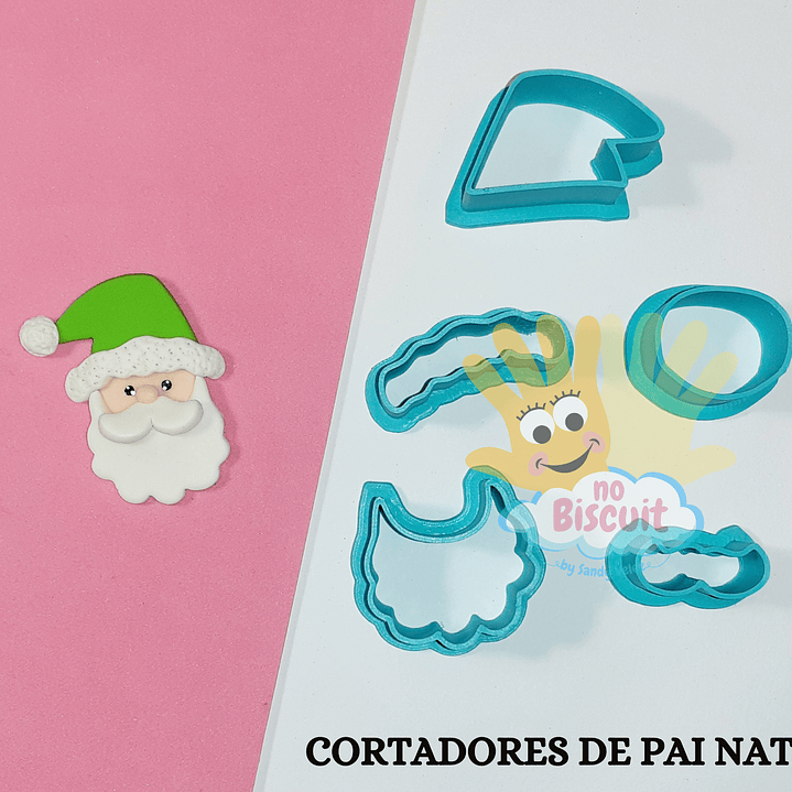 Cortador Cabeça Pai Natal 1