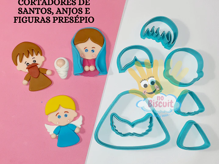 Cortadores Santos, Anjos e Figuras Presépio 1