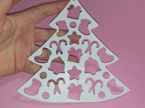 Árvore de Natal p/ pendurar - vários tamanhos