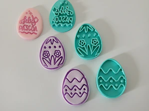 Marcador 3 desenhos ovinhos