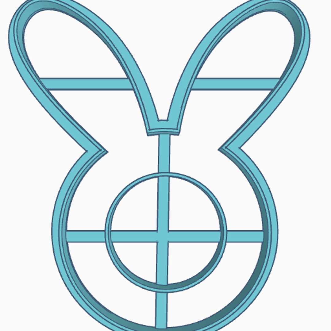 Cortador grinalda coelho – tam G 1