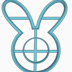 Cortador grinalda coelho – tam G