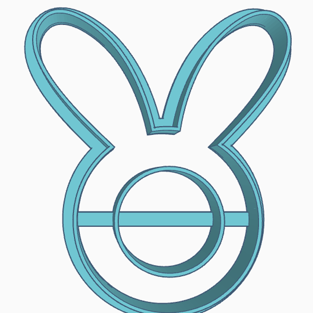 Cortador grinalda coelho – tam P 1