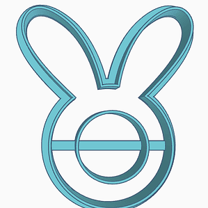 Cortador grinalda coelho – tam P