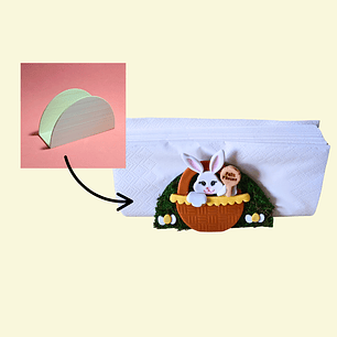 Porta-Guardanapos em 3D