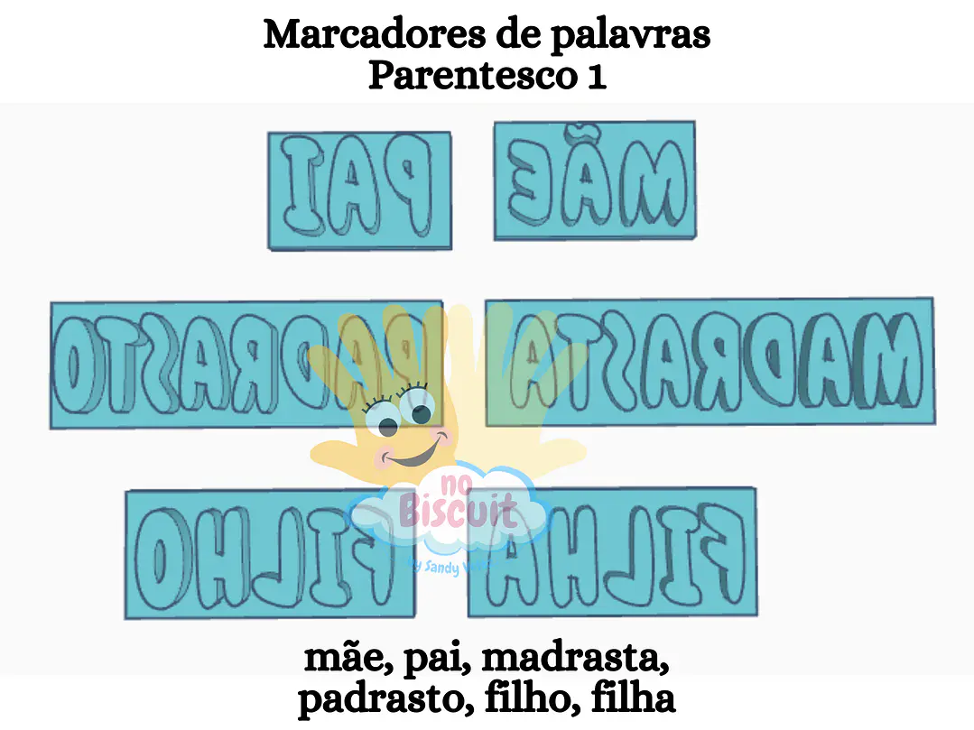 Marcador Palavras Parentesco 1 1