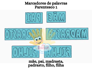 Marcador Palavras Parentesco 1