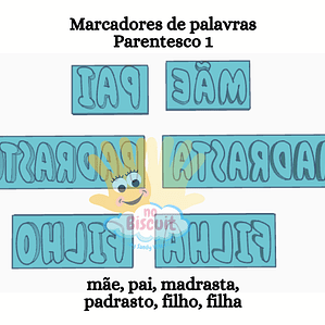 Marcador Palavras Parentesco 1