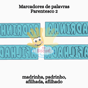 Marcador Palavras Parentesco 2