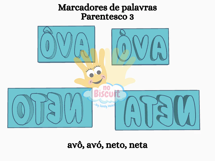 Marcador Palavras Parentesco 3 1