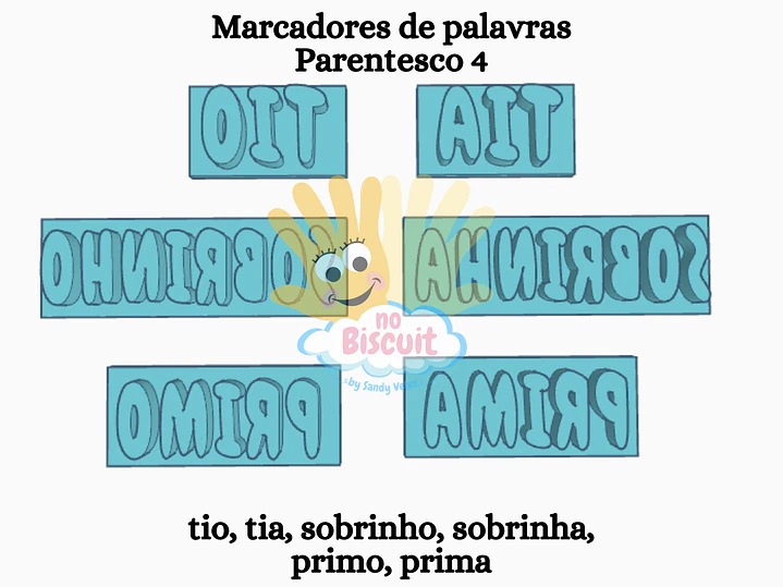 Marcador Palavras Parentesco 4 1