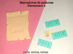 Marcador Palavras Parentesco 6