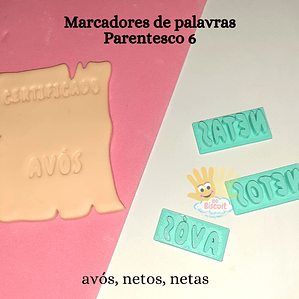 Marcador Palavras Parentesco 6