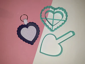 Cortador Porta-Chaves Coração