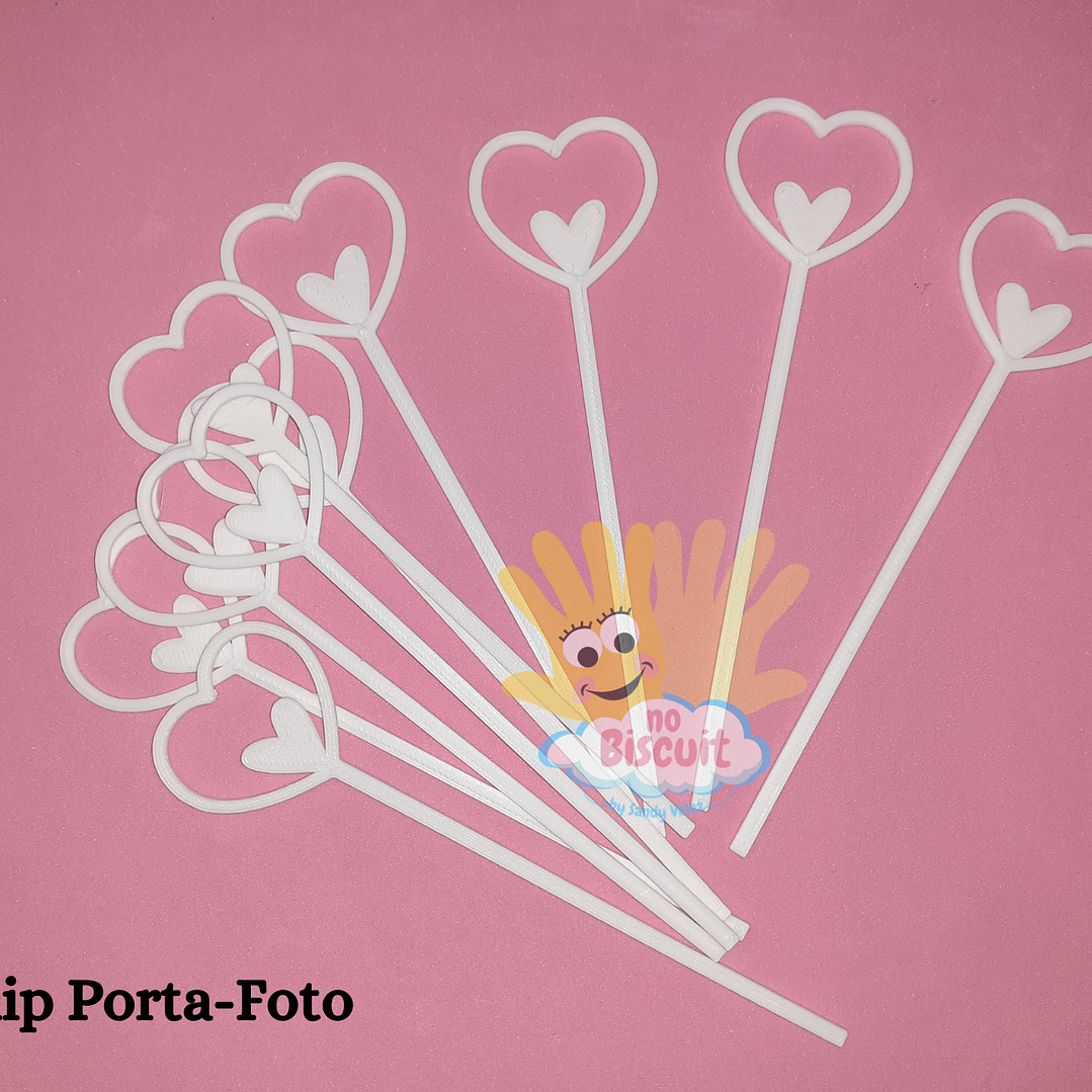 Clips para foto - coração 1