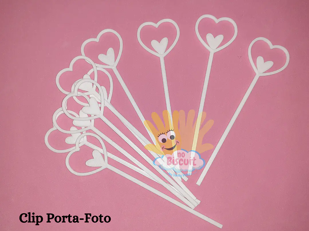 Clips para foto - coração 1