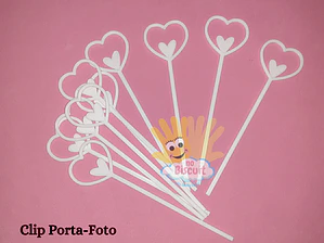 Clips para foto - coração