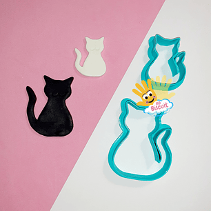 Cortador Gato Sentado - 2 tamanhos