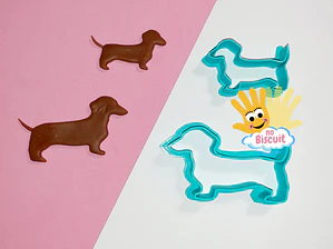 Cortador Cão Salsicha - 2 tamanhos