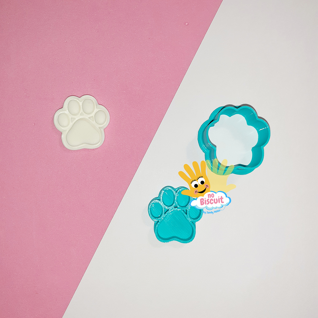 Cortador + Marcador Pegada Gato 1