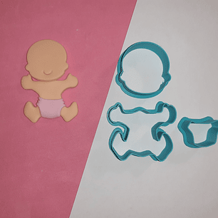 Cortador Bebé Sentado