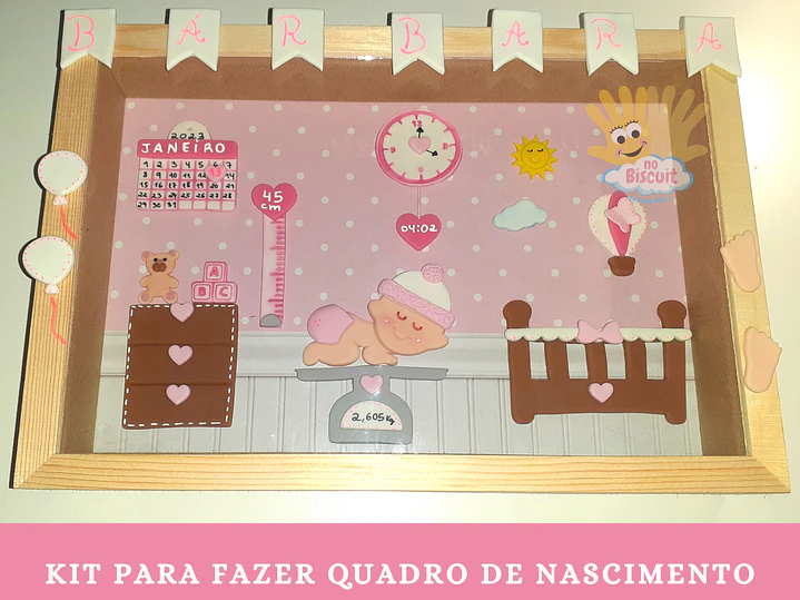 Kit Quadro de Nascimento 2