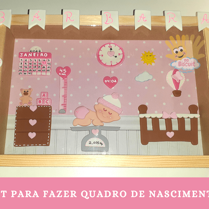 Kit - Quadro de Nascimento 2