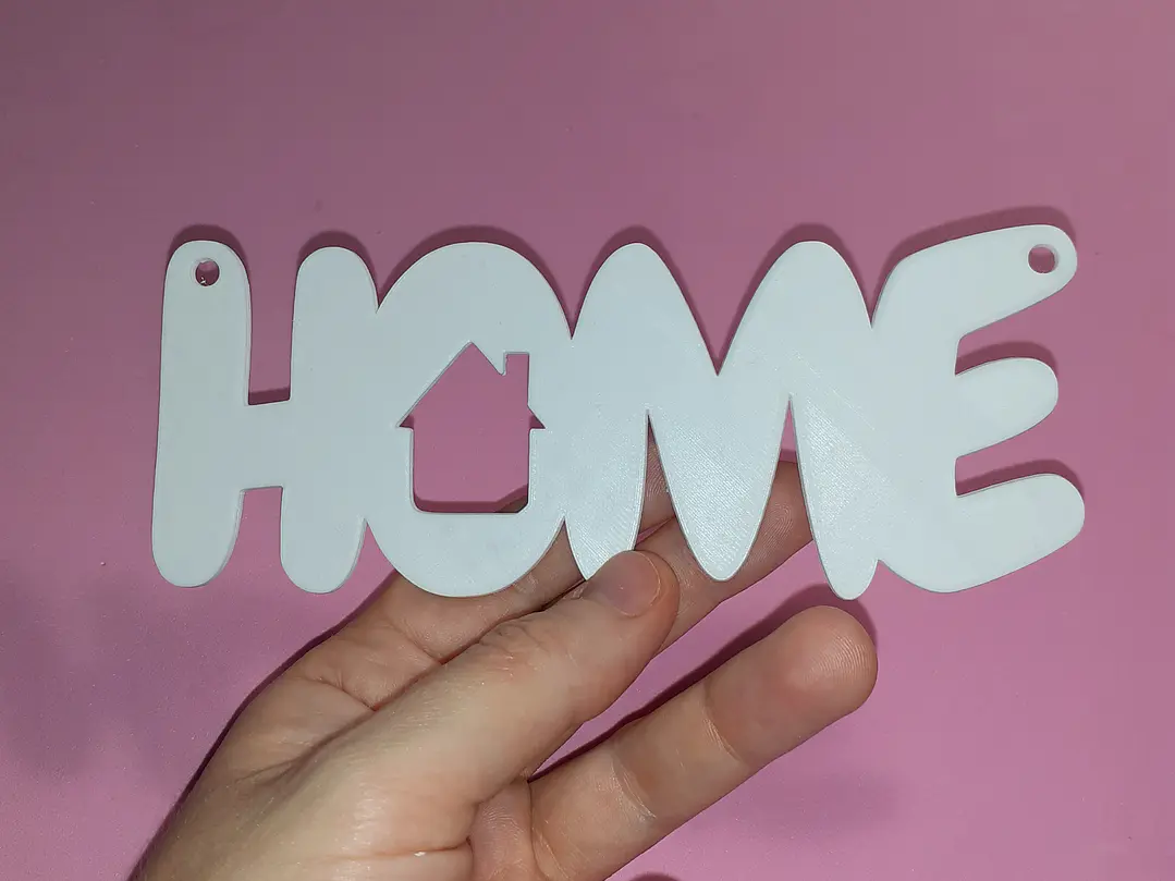 Palavra Home 2D ou 3D 1