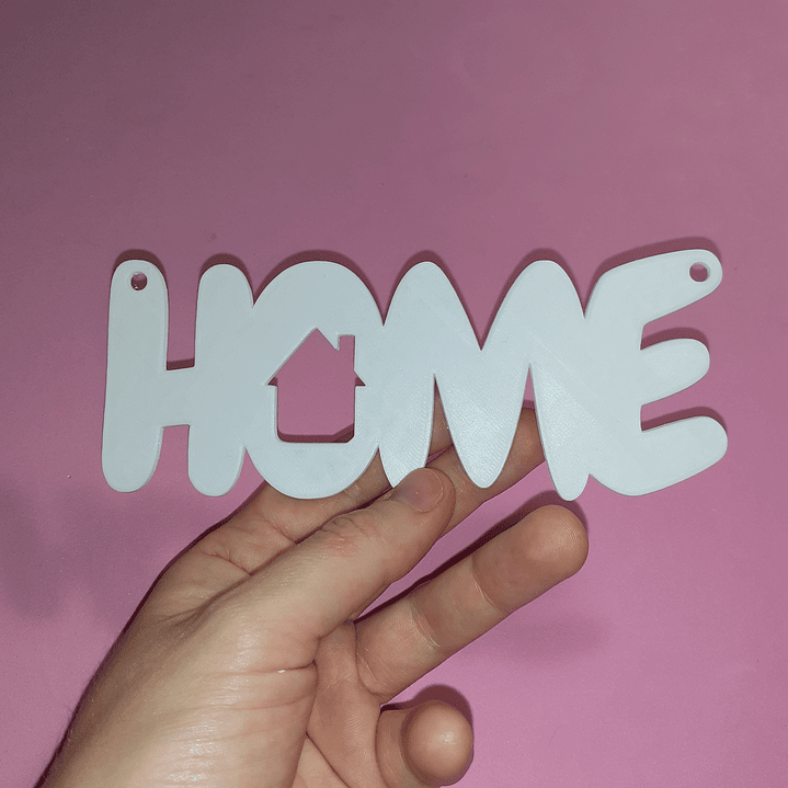 Palavra Home 2D ou 3D 1