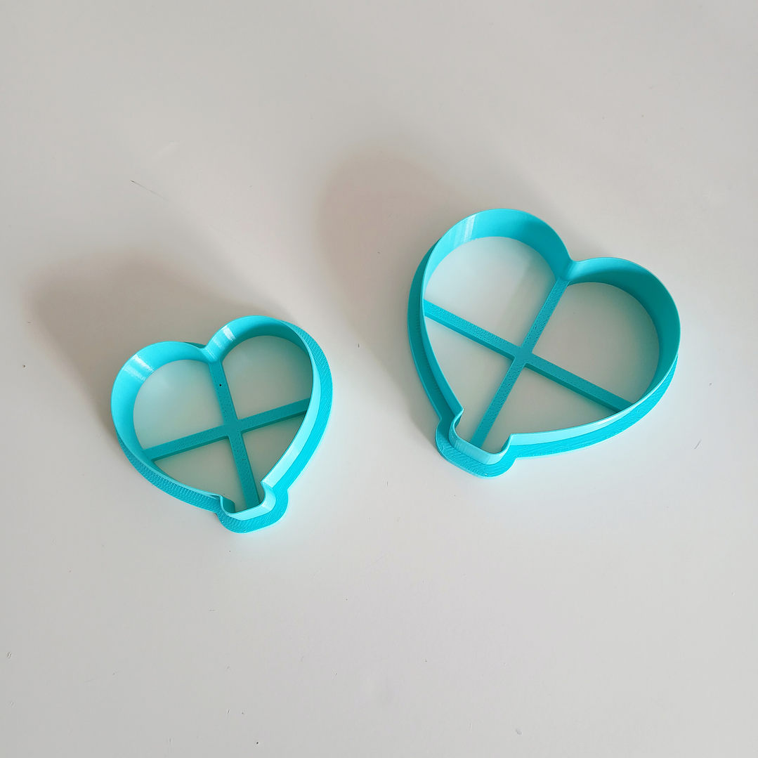 Cortador Balão Coração - vários tamanhos 1
