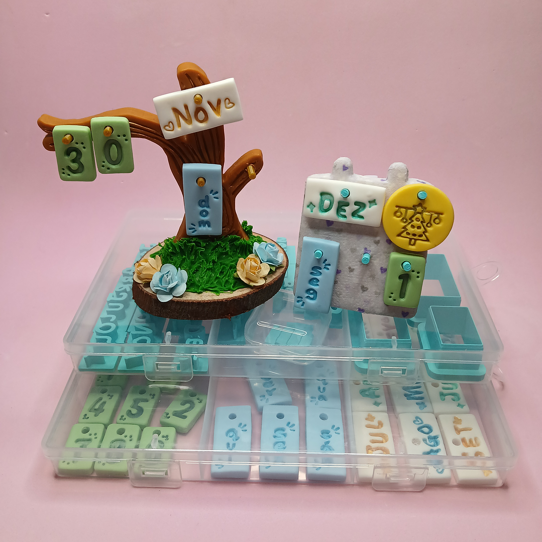 Kit Mini Calendário Interativo 1