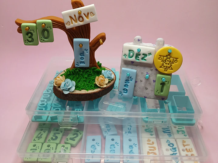 Kit Mini Calendário Interativo 1