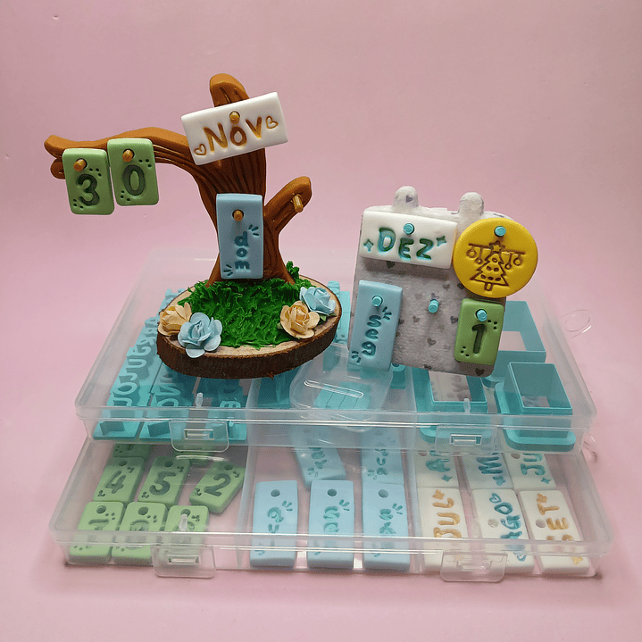 Kit Mini Calendário Interativo 1