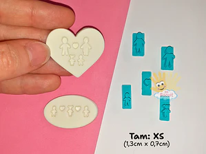 Marcadores Figuras Família