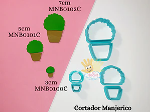 Cortador Manjerico - 3 tamanhos