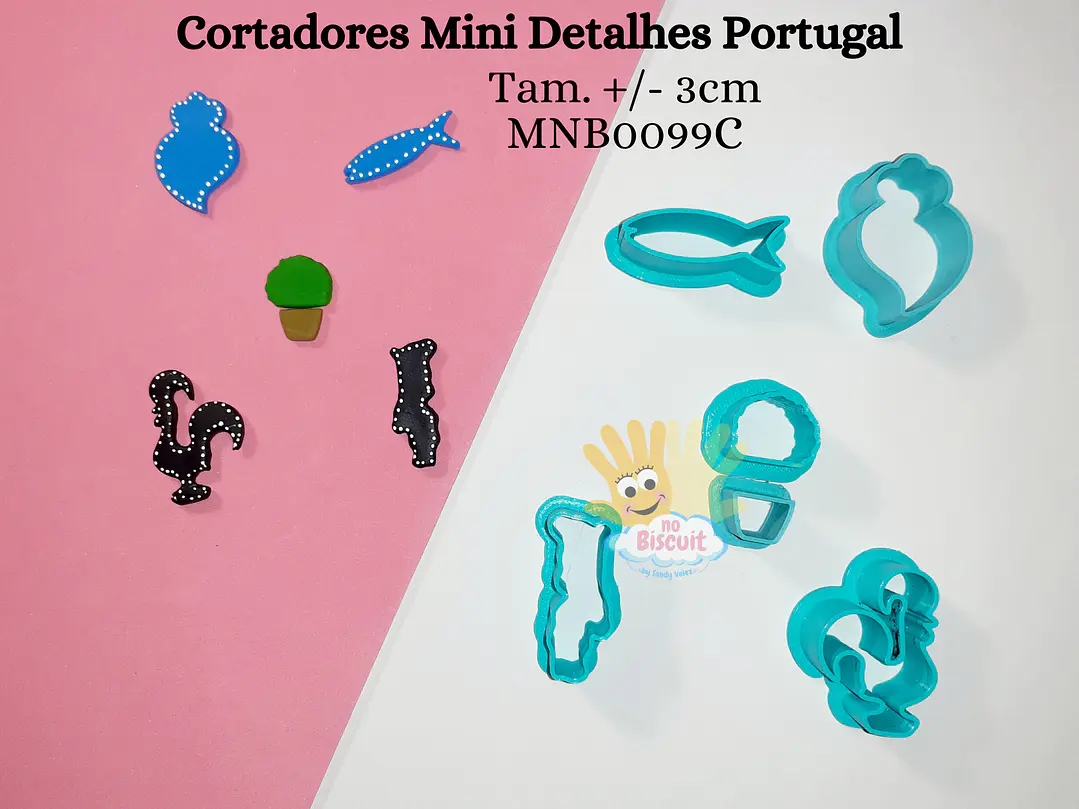 Cortadores Mini Detalhes Portugal 1