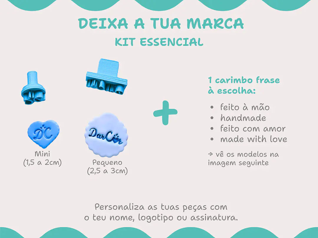 Kit Essencial Deixa a tua Marca 1