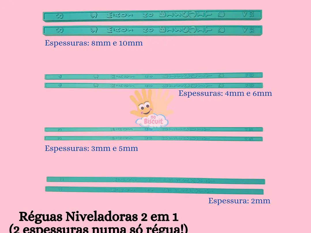 Réguas Niveladoras 2 em 1 1