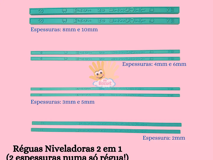 Réguas Niveladoras 2 em 1 1