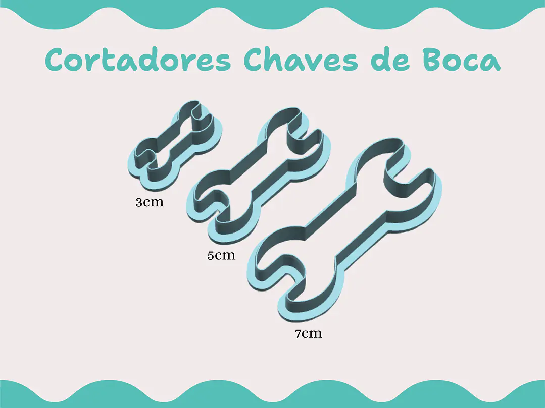 Cortador Chave de Boca - vários tamanhos 1