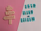 Carimbos de Letras, Números e Sinais – Estilo Manuscrito - Thumbnail 4